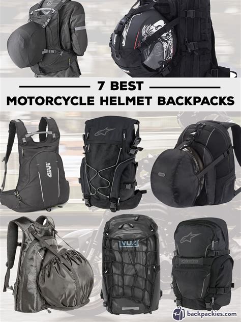 best motorcycle helmet backpack.